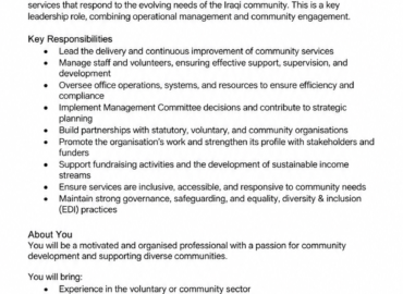 Job Vacancy